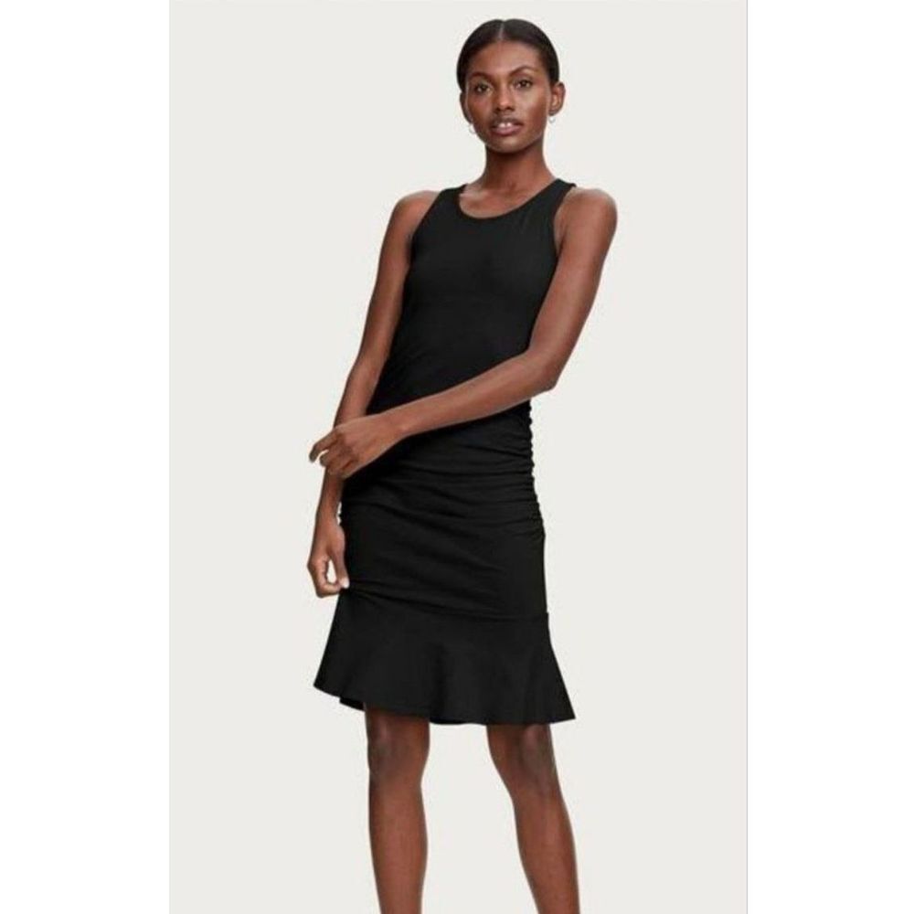 MICHAEL ZARIA DRESS‎ WITH FLOUNCE Dress | Size XL